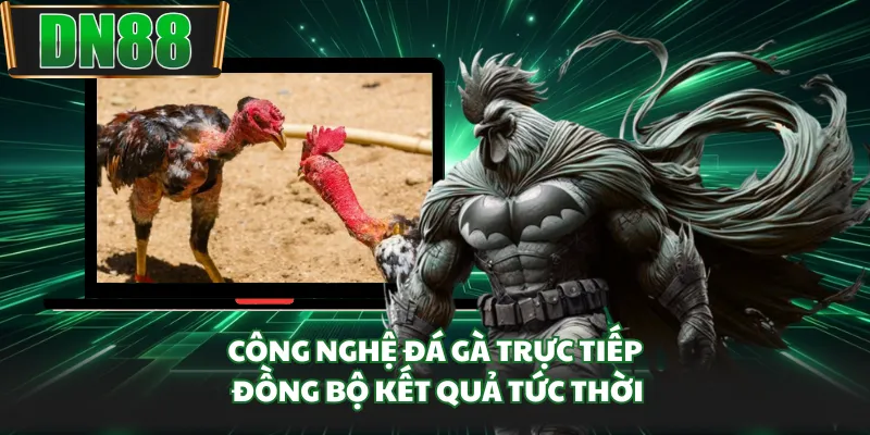Công nghệ đá gà trực tiếp đồng bộ kết quả tức thời 